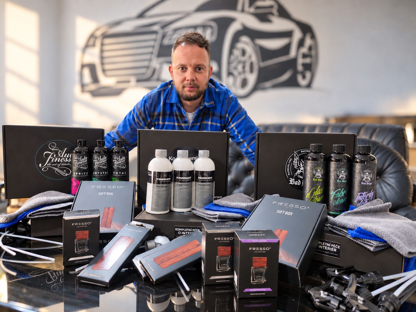 Dárkové sady autokosmetiky s Markem www.100Detailing.cz